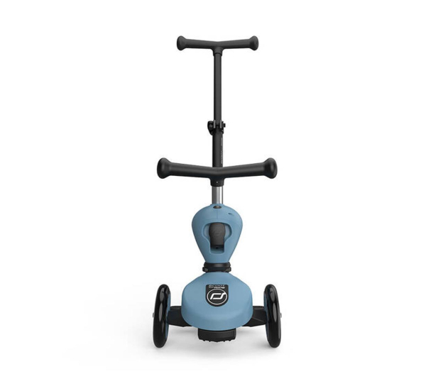 Scoot & Ride Highwaykick 1 Push and Go 2w1 Jeździk i hulajnoga Steel - 1325352 - zdjęcie 4